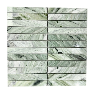 Italian new Sukabumi green marble Polished mosaic floor and wall tiles